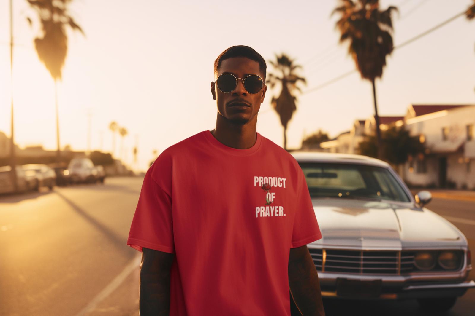 Product Of Prayer T-Shirts